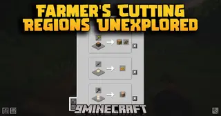 Farmer's Cutting Regions Unexplored Mod (1.21.1, 1.20.1) – Cut New Wood & Plants