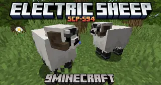 SCP-594 Electric Sheep Mod (1.20.1, 1.19.2) – Don't Touch The Wool