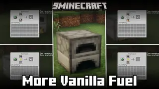 More Vanilla Fuel Mod (1.21.11, 1.20.1) – More Items As Furnace Fuel