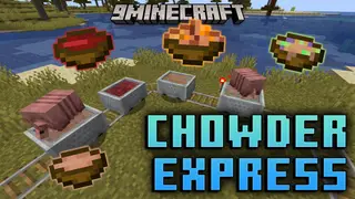 Chowder Express Mod (26.2, 1.20.1) – Soup Powered Minecart Mayhem