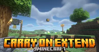 Carry On Extend Mod (26.2, 1.20.1) – Place Blocks and Mobs From a Distance