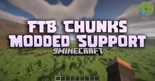 FTB Chunks Modded Support Mod (1.21.5, 1.20.1) – Expanded World Map Rendering