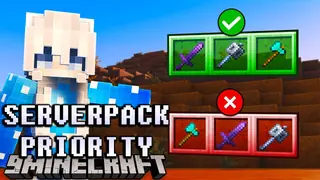 Serverpack Priority Mod (1.21.11, 1.20.1) – Control Server Resource Pack Priority