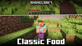 Classic Food Mod (1.21.11, 1.20.1) – Brings Back The Old Food For Health System