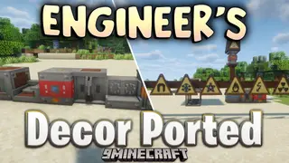 Engineers Decor Ported Mod (1.20.1, 1.20) – Industrial Style Blocks And Utilities