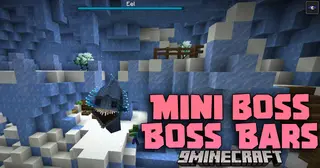 Mini-Boss Boss Bars Mod (1.21.1, 1.20.1) – Stop Guessing Mini-Boss Health