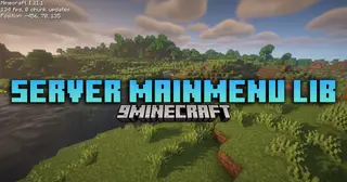 Server MainMenu Lib Mod (1.21.11, 1.20.1) – Custom Main Menu For Servers