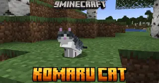 Komaru Cat Mod (1.20.1, 1.20) – Tame Komaru Cats & Decorate Your Base