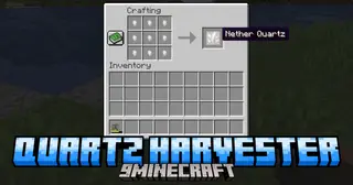 Quartz Harvester Mod (1.20.1, 1.19.2) – Safely Sift Sand for Nether Quartz