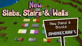 New Slabs, Stairs & Walls Mod (1.21.11, 1.20.1) – Ultimate for Building