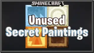 Unused Secret Paintings Mod (1.21.11, 1.20.1) – Adds 4 Unused Elemental Paintings