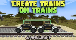 Create Trains On Trains Mod (1.20.1, 1.20) – Off-Track Bogey Handling
