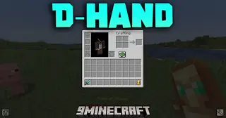 D-hand Mod (1.21.5, 1.20.1) – Never Misclick Totems in Crystal PvP