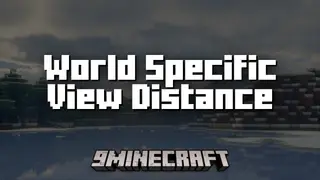 World Specific View Distance Mod (1.21.11, 1.20.1) – Dimension Specific Render Distance