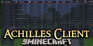 Achilles Client Mod (1.21.4) – Crystal PvP Combat Optimizer