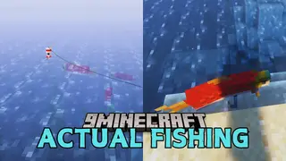 Actual Fishing Mod (1.21.11) – Real Fishing Challenges