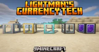 Lightman's Currency Tech Mod (1.21.1, 1.20.1) – Sell Energy & Fluids for Coins