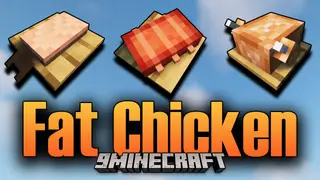 Fat Chicken Mod (1.21.11, 1.21.1) – Christmas Chicken and Festive Food