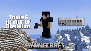 Tools and Armor of Obsidian Mod (1.21.11, 1.20.1) – Obsidian Tools, Armor, Bow