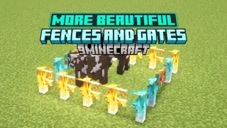 More Beautiful Fences and Gates Mod (1.21.11, 1.20.1) – Over 240 New Fences and 240 New Gates