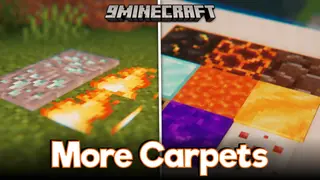 More Carpets Mod (1.21.11, 1.20.1) – Hundreds of New Carpets