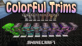Colorful Trims Mod (1.21.11, 1.20.1) – Vibrant Armor Customization