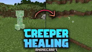 Creeper Healing Mod (1.21.11, 1.20.1) – Automatic Terrain Repair