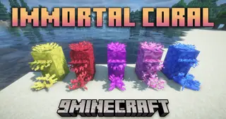 Immortal Coral Mod (1.21.11, 1.20.1) – Keep Coral Alive Forever