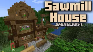 Sawmill House Mod (26.2, 1.20.1) – Worker Villager, Forest-Related Loot
