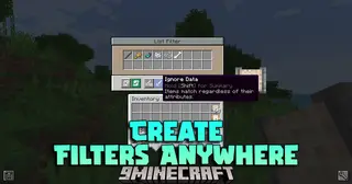 Create Filters Anywhere Mod (1.21.1, 1.20.1) – Sort Everything with Create