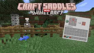 Craft Saddles Mod (26.2, 1.20.1) – An Easy Way to Craft Saddles
