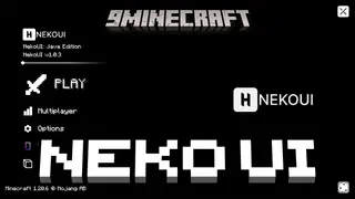 Neko UI Mod (1.21.11, 1.20.1) – Say Goodbye to Boring Game Menus