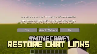 Restore Chat Links Mod (1.21.11, 1.20.1) – Enables Clickable Web Links in In-game Chat