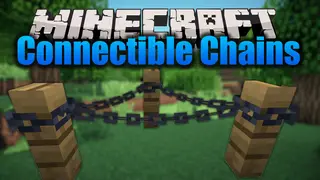 Connectible Chains Mod (1.21.11, 1.20.1) – A Chain Between Fence Edges