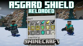 Asgard Shield: Reloaded Mod (26.2, 1.20.1) – Shields & Powerful Weapons