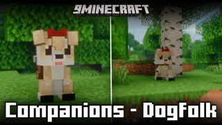 Companions Dogfolk Mod (1.21.11, 1.20.1) – Cute Little Helpers