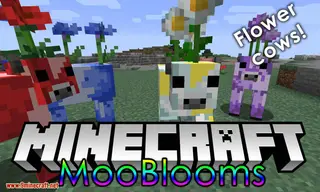 Mooblooms Mod (1.21.11, 1.20.1) – Colorful and Flowery Cows