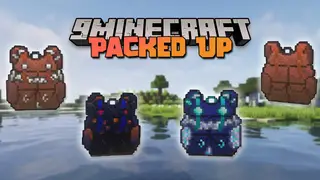 Packed Up Mod (26.2, 1.20.1) – Backpacks Made from Various Materials