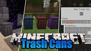 Trash Cans Mod (26.2, 1.20.1) – Declutter Your Automation