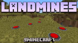 Landmines Mod (26.2, 1.20.1) – Be Careful With Your Steps