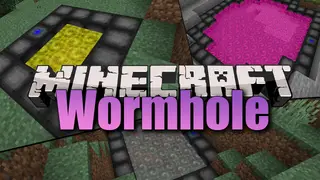 Wormhole Portals Mod (26.2, 1.20.1) – Interdimensional Portals of Any Size, Shape and Color