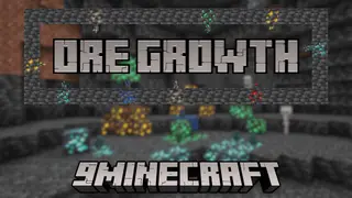 Ore Growth Mod (26.2, 1.20.1) – New Way to Obtain Resources