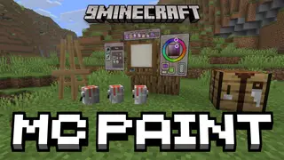 Eroxen MC Paint Mod (26.2, 1.21.1) – Hand-Draw Pixel Art for Your Base