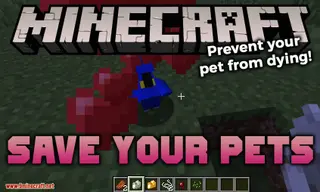 Save Your Pets Mod (1.21.10, 1.20.1) – Heal Wounded Pets