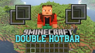Double Hotbar Mod (1.21.11, 1.20.1) – Another Displayed Inventory Hotbar