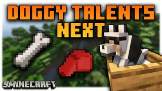 Doggy Talents Next Mod (1.21.11, 1.20.1) – The Art of Minecraft Wolf
