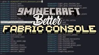 Better Fabric Console Mod (26.2, 1.20.1) – Improves Console Functionality