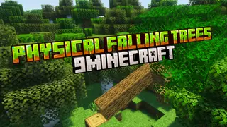 Physical Falling Trees Mod (26.2, 1.21.11) – Realistic Tree-falling Mechanics