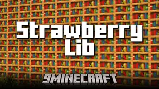 Strawberry Lib Mod (1.21.11, 1.21.5) – Common Code Library