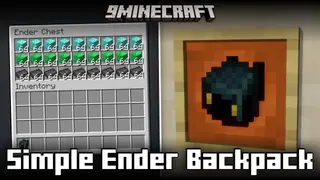 Simple Ender Backpack Mod (1.21.11, 1.21.1) – Backpack Version Of Ender Chests